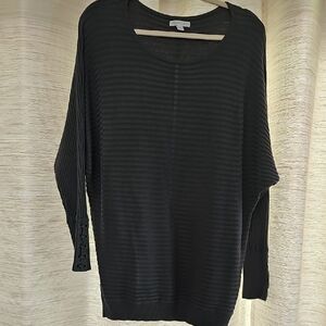 Women's Dark Gray Ribbed Top